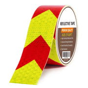 Red & Yellow DOT Reflectors | DOT Reflective Tape Roll | 2" x Many Size Options