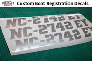 custom boat registration decals 