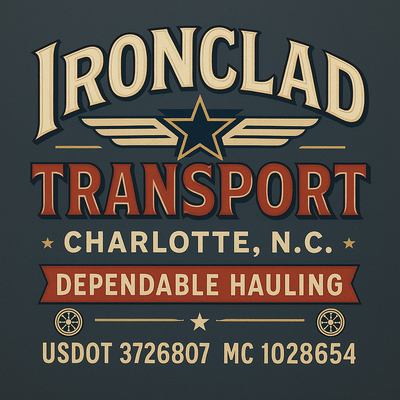 Trucking, Logistics, Transport Inspired Truck Door Lettering Decal Sticker Signs For Style & Compliance With USDOT, MC, GVW Or Any Regulation Number Lines (Set of 2)