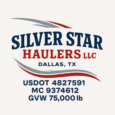 Trucking, Logistics, Transport Inspired Truck Door Lettering Decal Sticker Signs For Style & Compliance With USDOT, MC, GVW Or Any Regulation Number Lines (Set of 2)