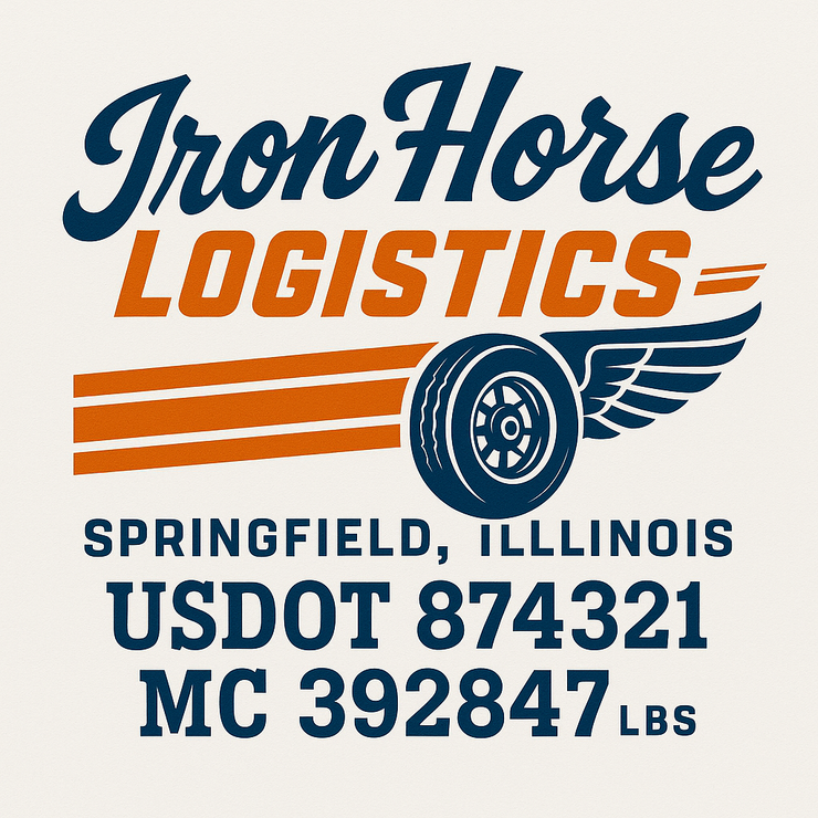 Trucking, Logistics, Transport Inspired Truck Door Lettering Decal Sticker Signs For Style & Compliance With USDOT, MC, GVW Or Any Regulation Number Lines (Set of 2)