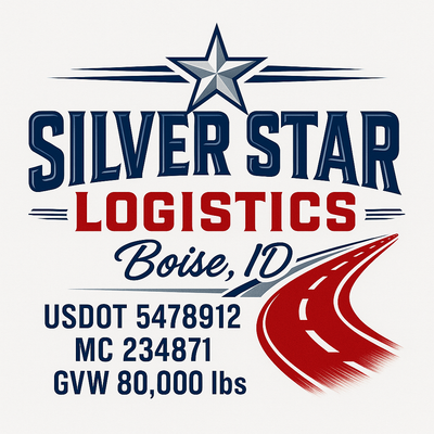 Trucking, Logistics, Transport Inspired Truck Door Lettering Decal Sticker Signs For Style & Compliance With USDOT, MC, GVW Or Any Regulation Number Lines (Set of 2)