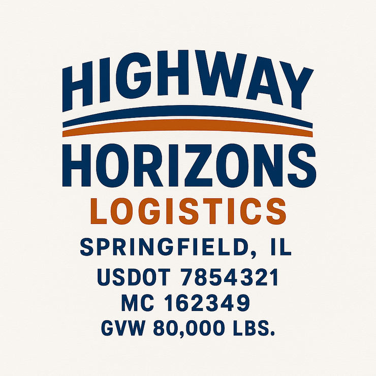 Trucking, Logistics, Transport Inspired Truck Door Lettering Decal Sticker Signs For Style & Compliance With USDOT, MC, GVW Or Any Regulation Number Lines (Set of 2)