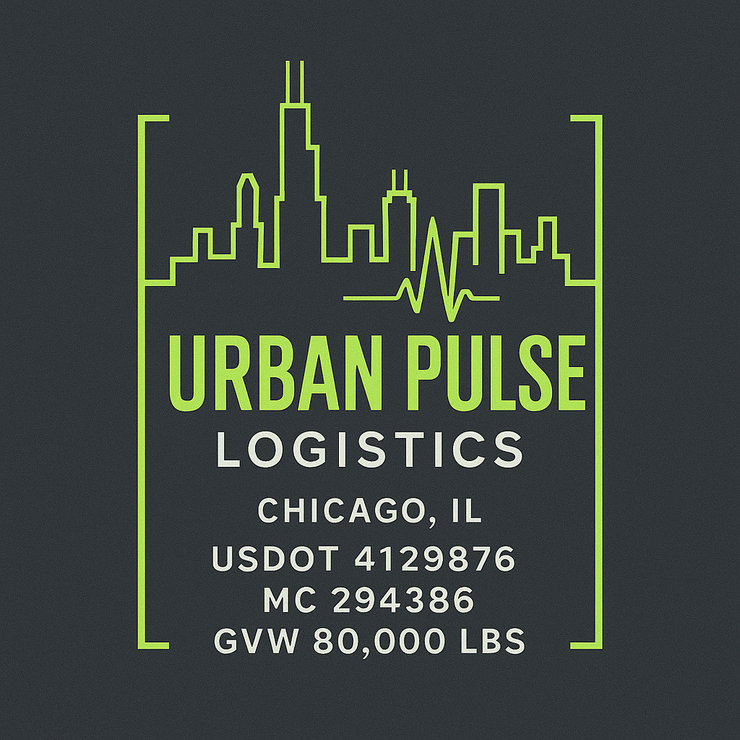 Trucking, Logistics, Transport Inspired Truck Door Lettering Decal Sticker Signs For Style & Compliance With USDOT, MC, GVW Or Any Regulation Number Lines (Set of 2)