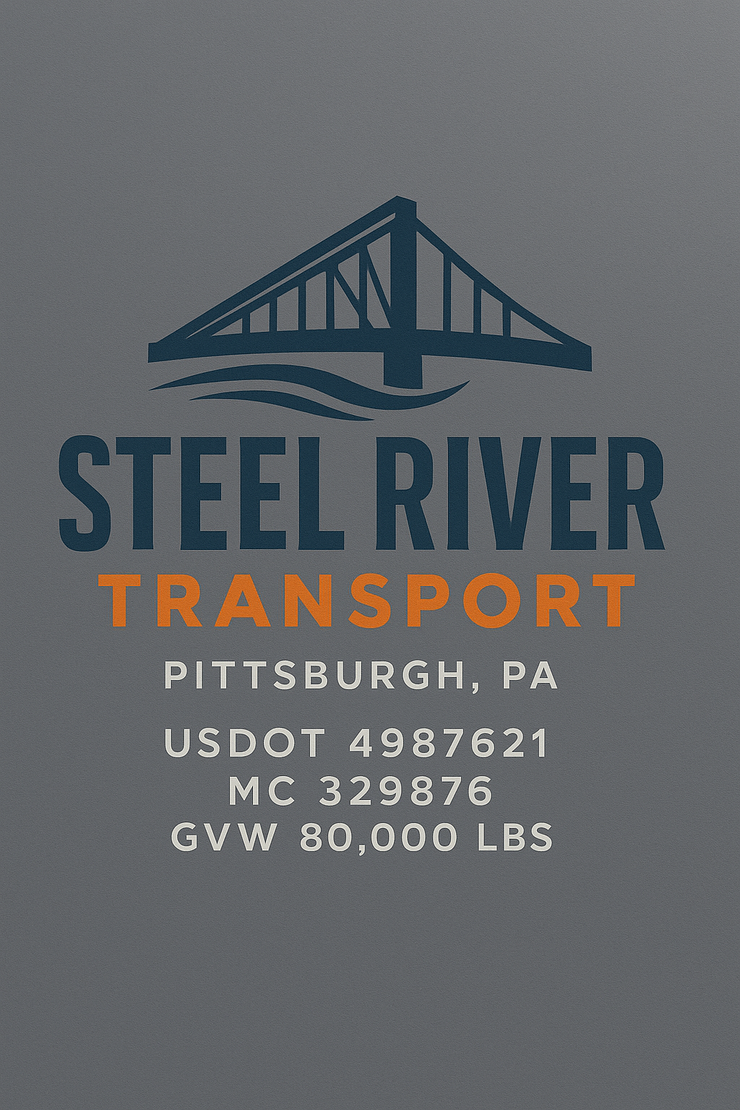 Trucking, Logistics, Transport Inspired Truck Door Lettering Decal Sticker Signs For Style & Compliance With USDOT, MC, GVW Or Any Regulation Number Lines (Set of 2)
