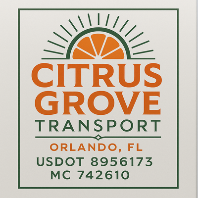 Trucking, Logistics, Transport Inspired Truck Door Lettering Decal Sticker Signs For Style & Compliance With USDOT, MC, GVW Or Any Regulation Number Lines (Set of 2)