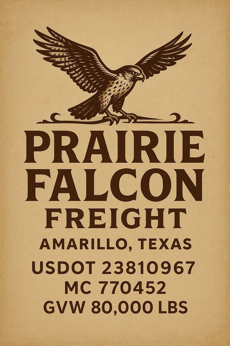 Trucking, Logistics, Transport Inspired Truck Door Lettering Decal Sticker Signs For Style & Compliance With USDOT, MC, GVW Or Any Regulation Number Lines (Set of 2)