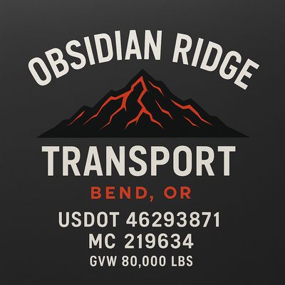 Trucking, Logistics, Transport Inspired Truck Door Lettering Decal Sticker Signs For Style & Compliance With USDOT, MC, GVW Or Any Regulation Number Lines (Set of 2)