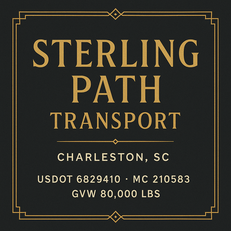 Trucking, Logistics, Transport Inspired Truck Door Lettering Decal Sticker Signs For Style & Compliance With USDOT, MC, GVW Or Any Regulation Number Lines (Set of 2)