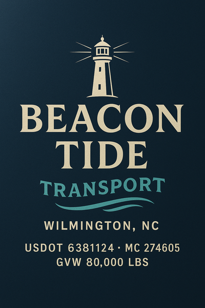 Trucking, Logistics, Transport Inspired Truck Door Lettering Decal Sticker Signs For Style & Compliance With USDOT, MC, GVW Or Any Regulation Number Lines (Set of 2)