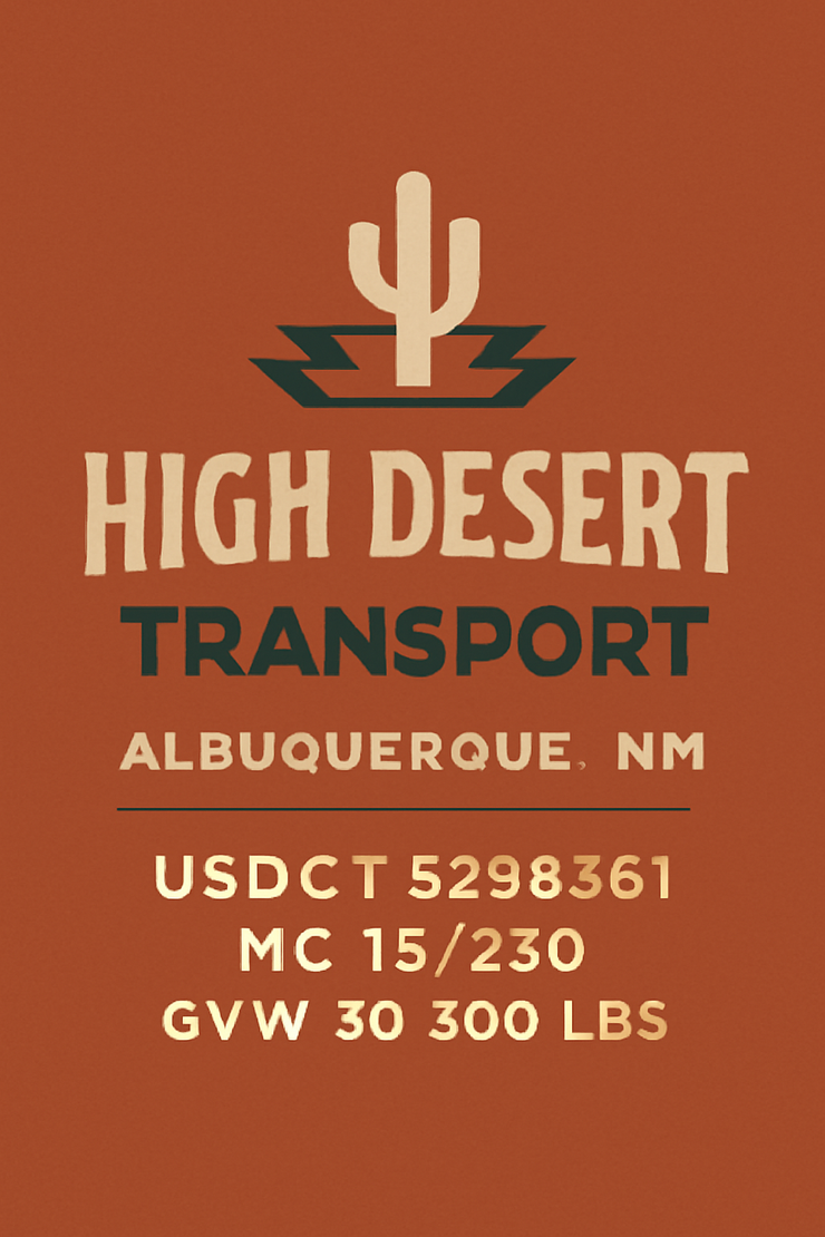 Trucking, Logistics, Transport Inspired Truck Door Lettering Decal Sticker Signs For Style & Compliance With USDOT, MC, GVW Or Any Regulation Number Lines (Set of 2)