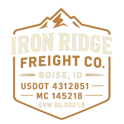 Trucking, Logistics, Transport Inspired Truck Door Lettering Decal Sticker Signs For Style & Compliance With USDOT, MC, GVW Or Any Regulation Number Lines (Set of 2)