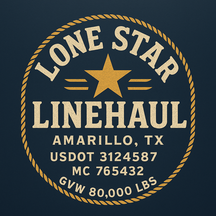 Trucking, Logistics, Transport Inspired Truck Door Lettering Decal Sticker Signs For Style & Compliance With USDOT, MC, GVW Or Any Regulation Number Lines (Set of 2)