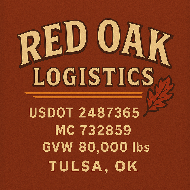 Trucking, Logistics, Transport Inspired Truck Door Lettering Decal Sticker Signs For Style & Compliance With USDOT, MC, GVW Or Any Regulation Number Lines (Set of 2)