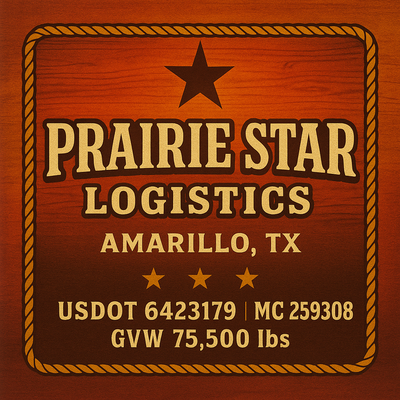 Trucking, Logistics, Transport Inspired Truck Door Lettering Decal Sticker Signs For Style & Compliance With USDOT, MC, GVW Or Any Regulation Number Lines (Set of 2)