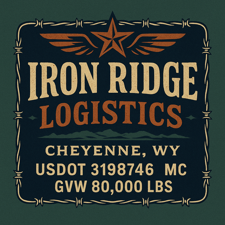 Trucking, Logistics, Transport Inspired Truck Door Lettering Decal Sticker Signs For Style & Compliance With USDOT, MC, GVW Or Any Regulation Number Lines (Set of 2)