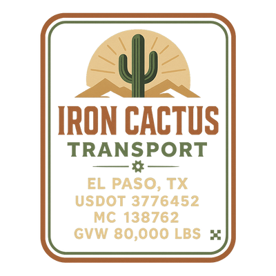 Trucking, Logistics, Transport Inspired Truck Door Lettering Decal Sticker Signs For Style & Compliance With USDOT, MC, GVW Or Any Regulation Number Lines (Set of 2)