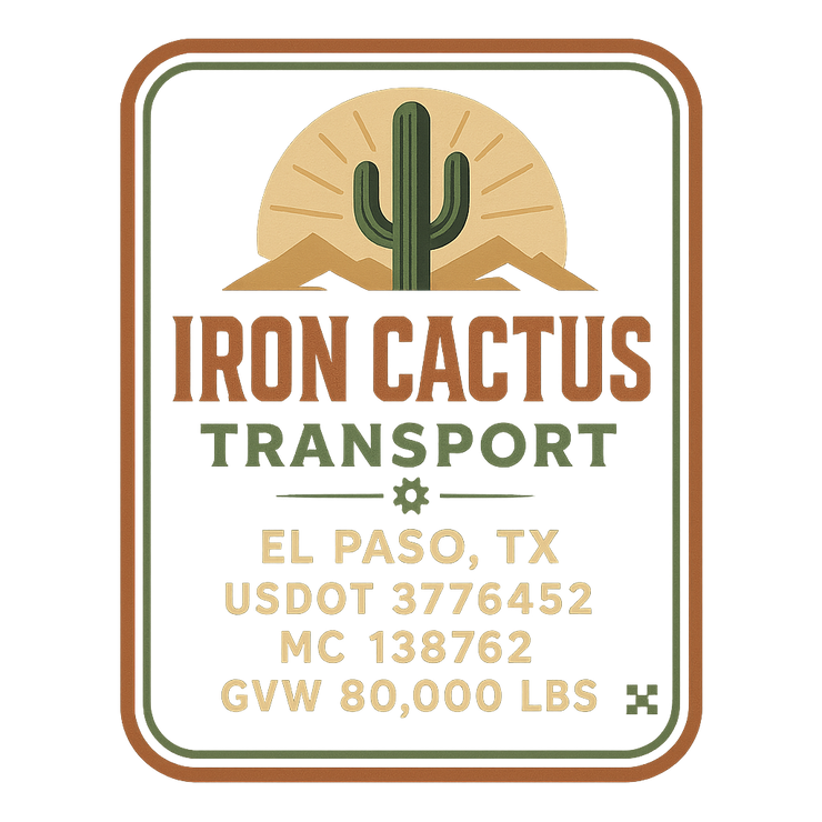 Trucking, Logistics, Transport Inspired Truck Door Lettering Decal Sticker Signs For Style & Compliance With USDOT, MC, GVW Or Any Regulation Number Lines (Set of 2)