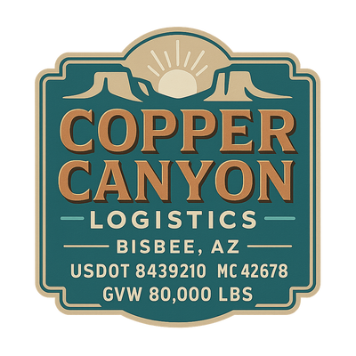 Trucking, Logistics, Transport Inspired Truck Door Lettering Decal Sticker Signs For Style & Compliance With USDOT, MC, GVW Or Any Regulation Number Lines (Set of 2)