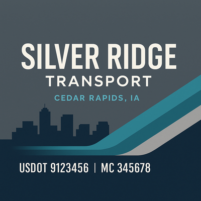 Trucking, Logistics, Transport Inspired Truck Door Lettering Decal Sticker Signs For Style & Compliance With USDOT, MC, GVW Or Any Regulation Number Lines (Set of 2)