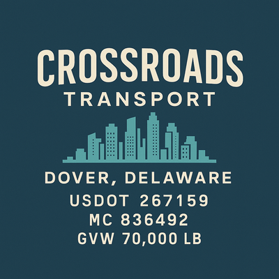 Trucking, Logistics, Transport Inspired Truck Door Lettering Decal Sticker Signs For Style & Compliance With USDOT, MC, GVW Or Any Regulation Number Lines (Set of 2)