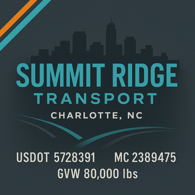 Trucking, Logistics, Transport Inspired Truck Door Lettering Decal Sticker Signs For Style & Compliance With USDOT, MC, GVW Or Any Regulation Number Lines (Set of 2)