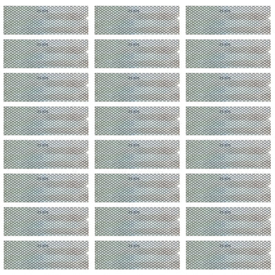 White DOT Reflectors | DOT Reflective Tape Strips Conspicuity | 2" x 6"