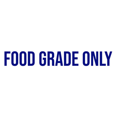 Food Grade Only Vinyl Decal Sticker For Tanker Compliance