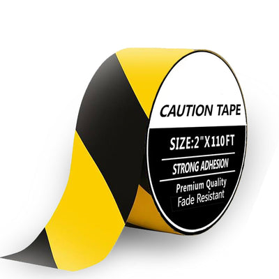 Safety Caution Tape | Great for Shipping Containers | 2" x 110' Ft
