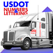 usdot number lettering
