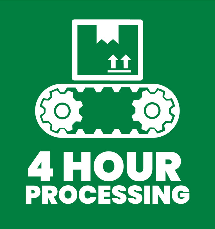 4 hour processing