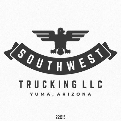 Trucking Company Name Truck Decal