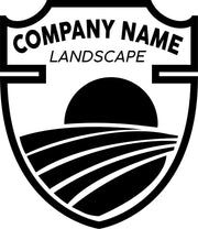 lawncare and landscape style decal