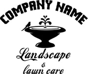 lawncare and landscape style decal