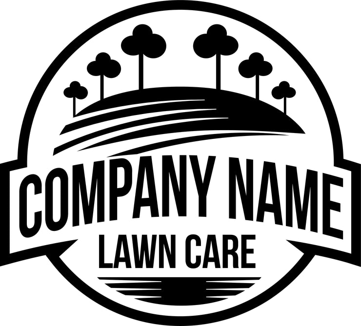 lawncare and landscape style decal