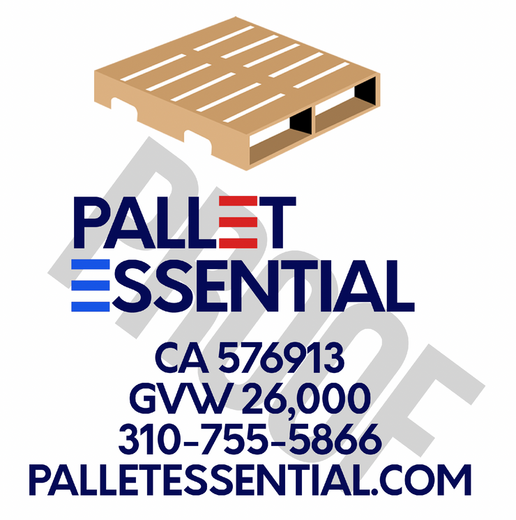 Custom Order for Pallet Essential