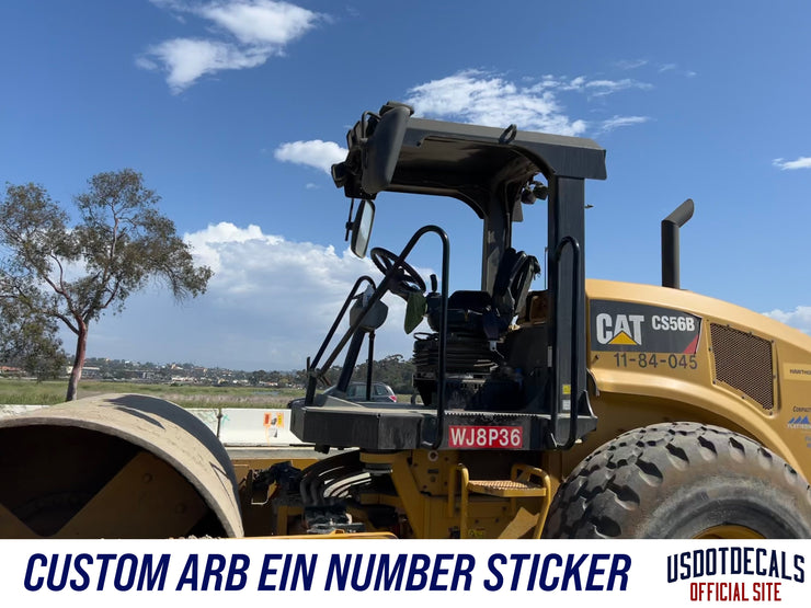 arb carb ein number decal