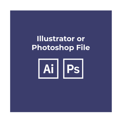 illustrator or photoshop file