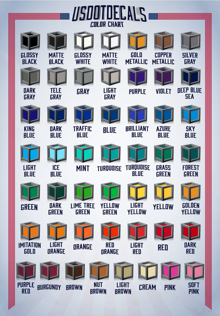 Custom Shipping Container Number Decal Sticker Lettering, (Set of 2 ...